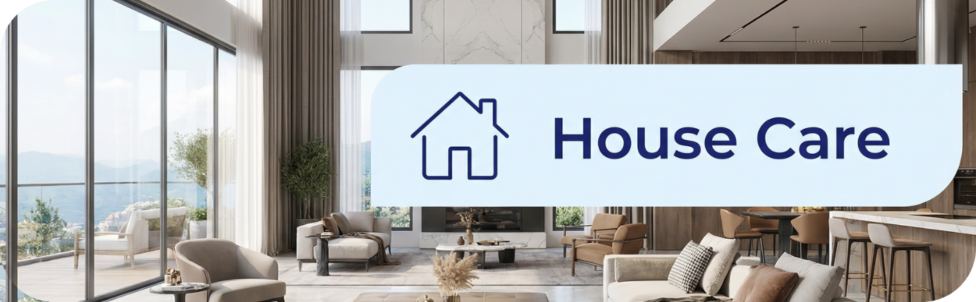 House care residential cleaning services for well maintained homes in Seattle and Bellevue